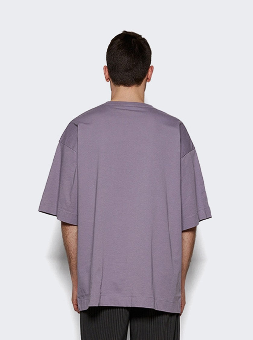 Dries Van Noten Short Sleeve Tee - Lilac