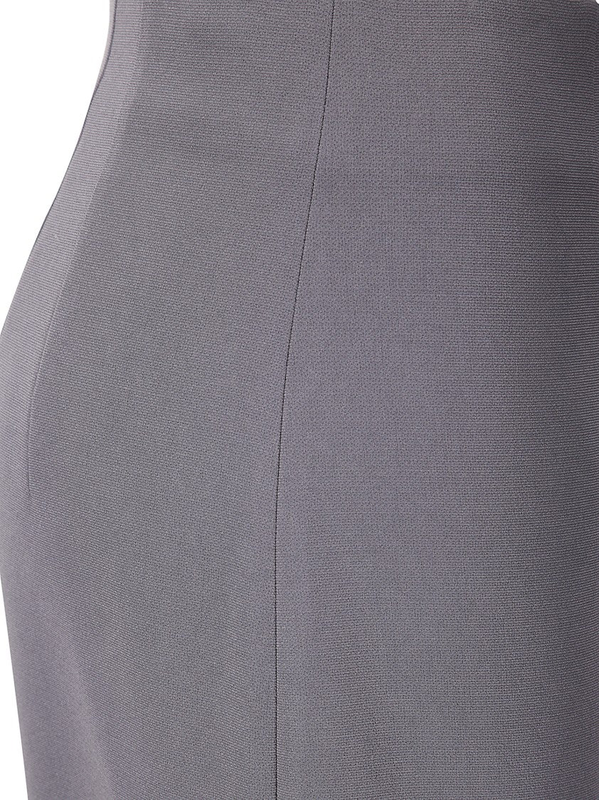Alberto Biani Grey Midi Skirt