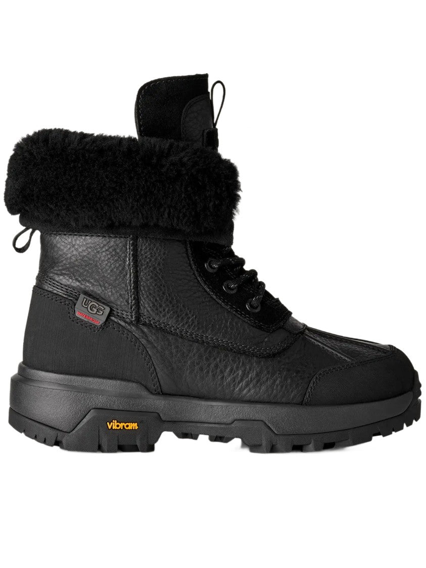 Ugg Adirondack Boot Xxv Rugged Black Shearling Boots