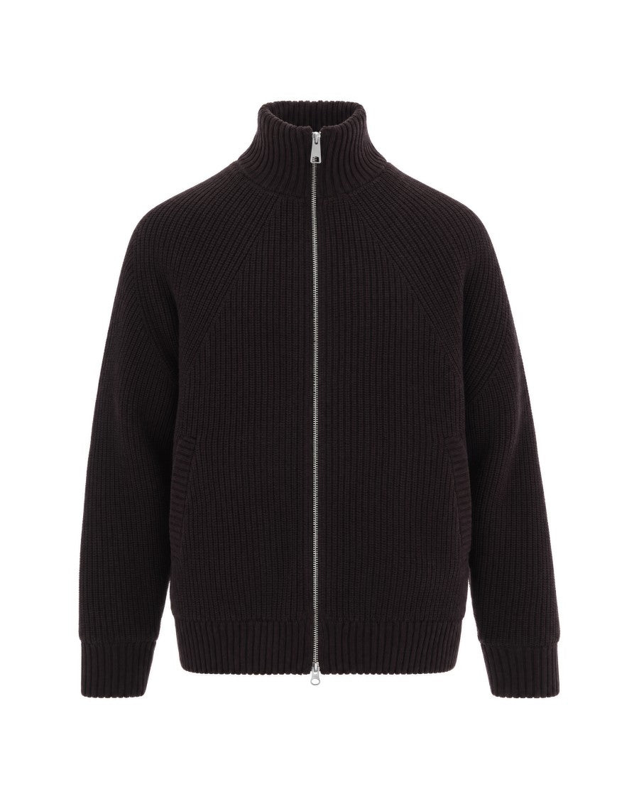 Carhartt Wip Palisander Banley Heavy Wool Nylon Knit Jacket