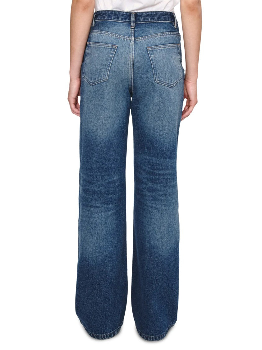 A.P.C. Wide-Leg Denim Trousers With Vintage-Inspired Wash