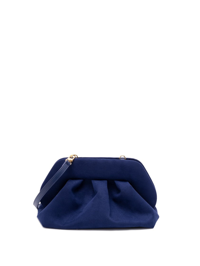 Themoirè `Tia Suede` Clutch Bag