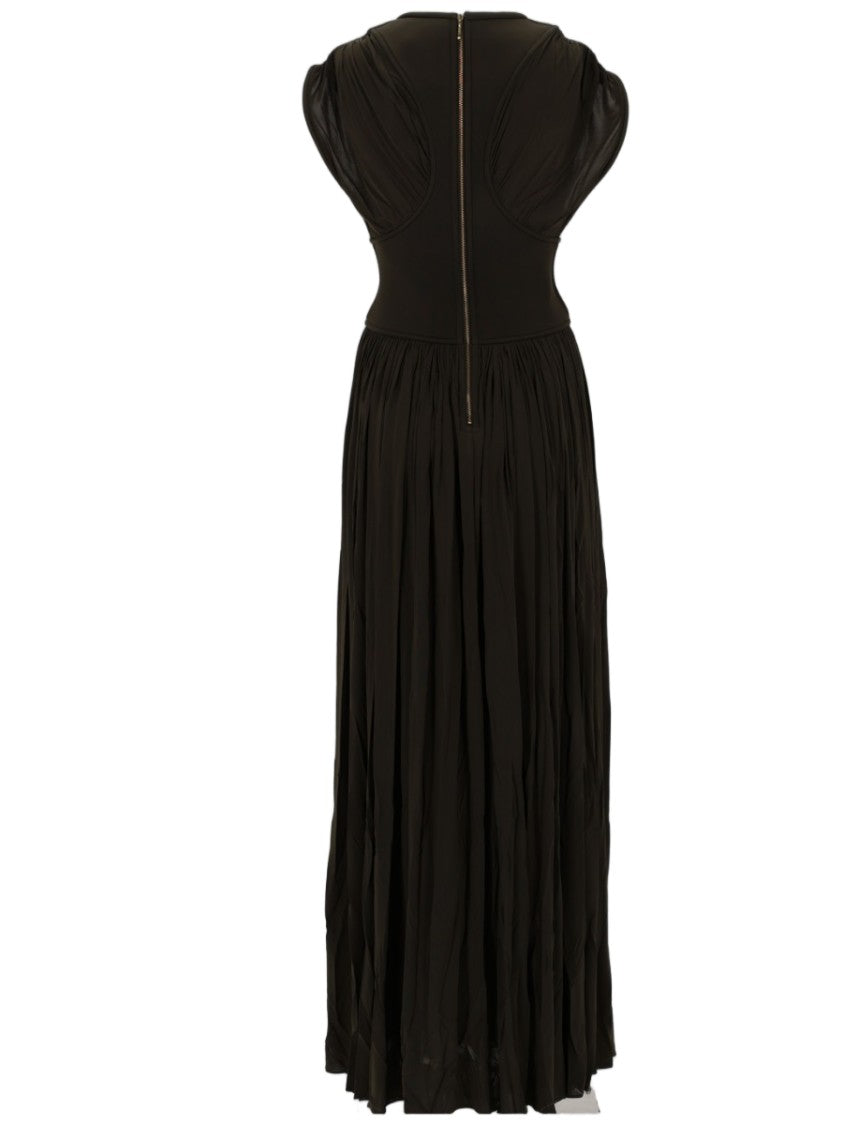 Zimmermann Luna Fitted Bodice Puff Sleeves Day Dress