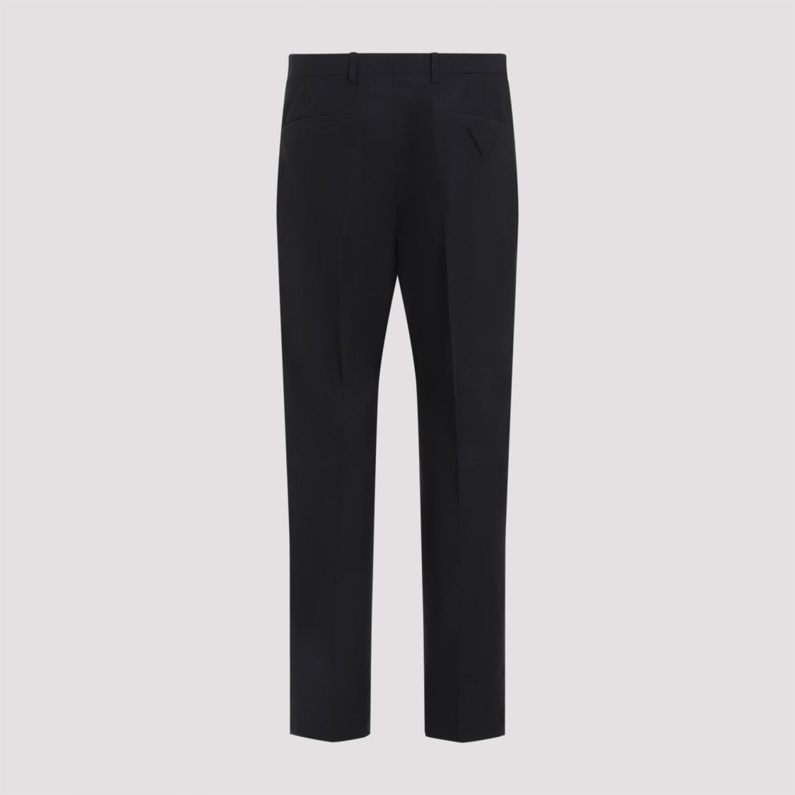 Prada Tailored Black Trousers With Refined Waistband