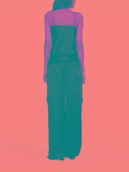 Theory High-Waisted Straight-Leg Pants With Cargo Pockets