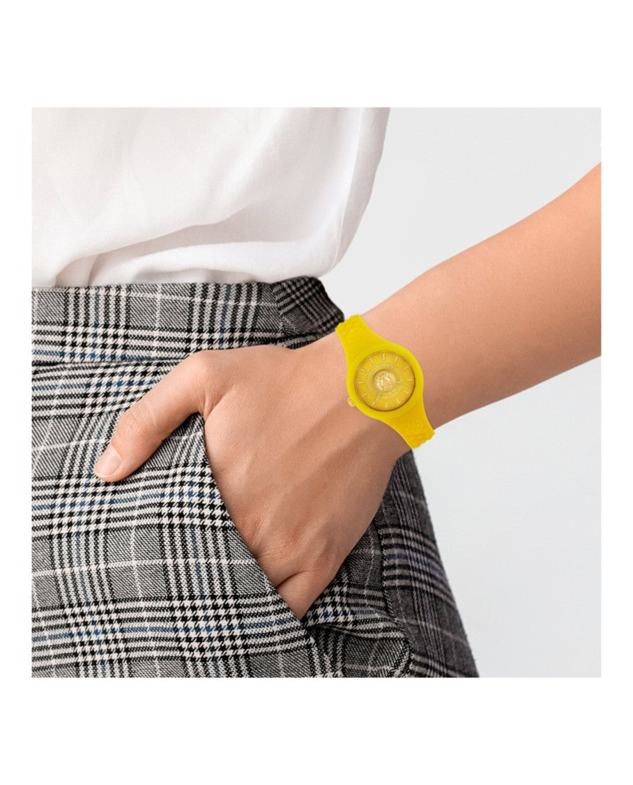 Versus Versace Fire Island Lion Strap Watch With Striking Motif