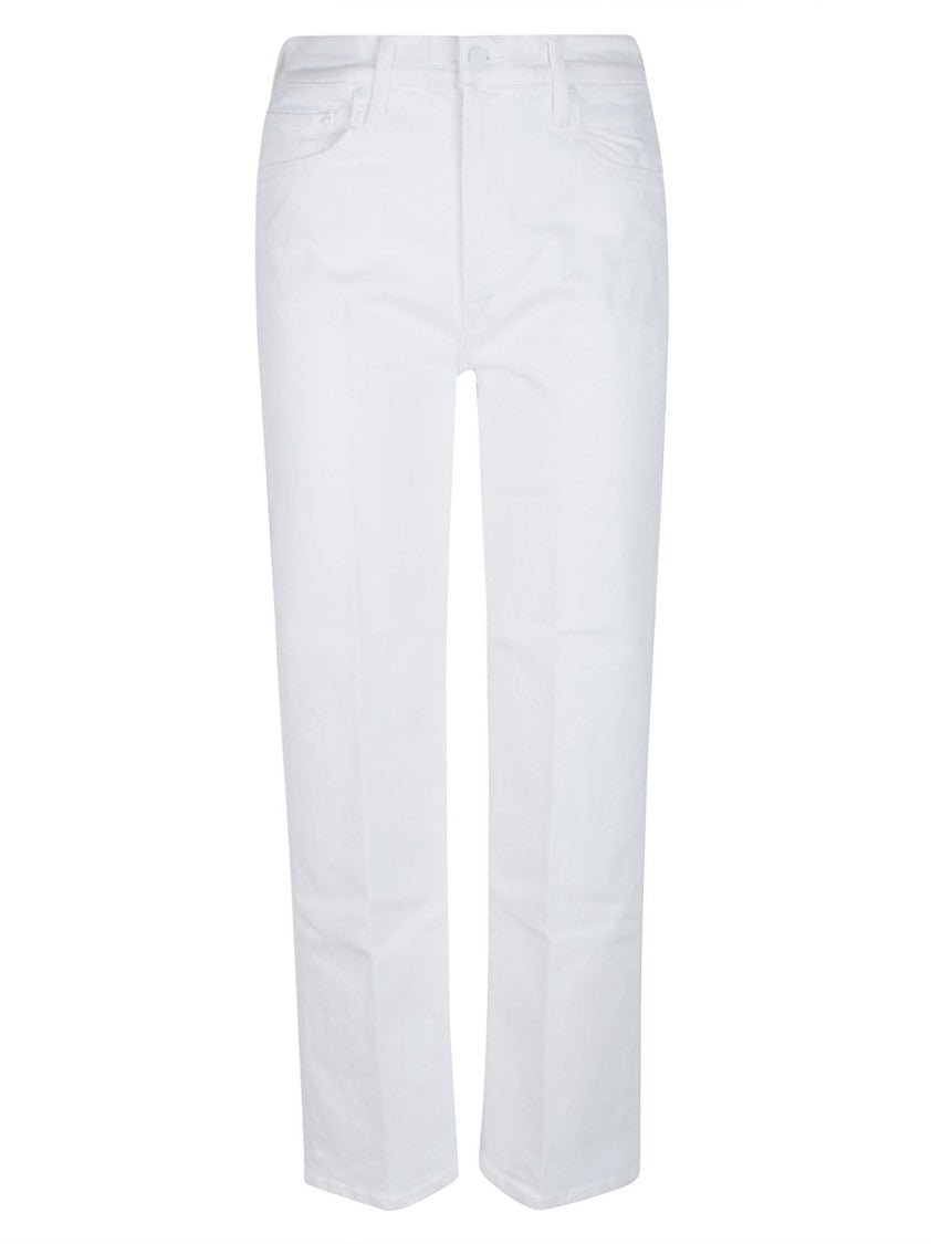 Mother The Rambler Zip Cotton Jeans
