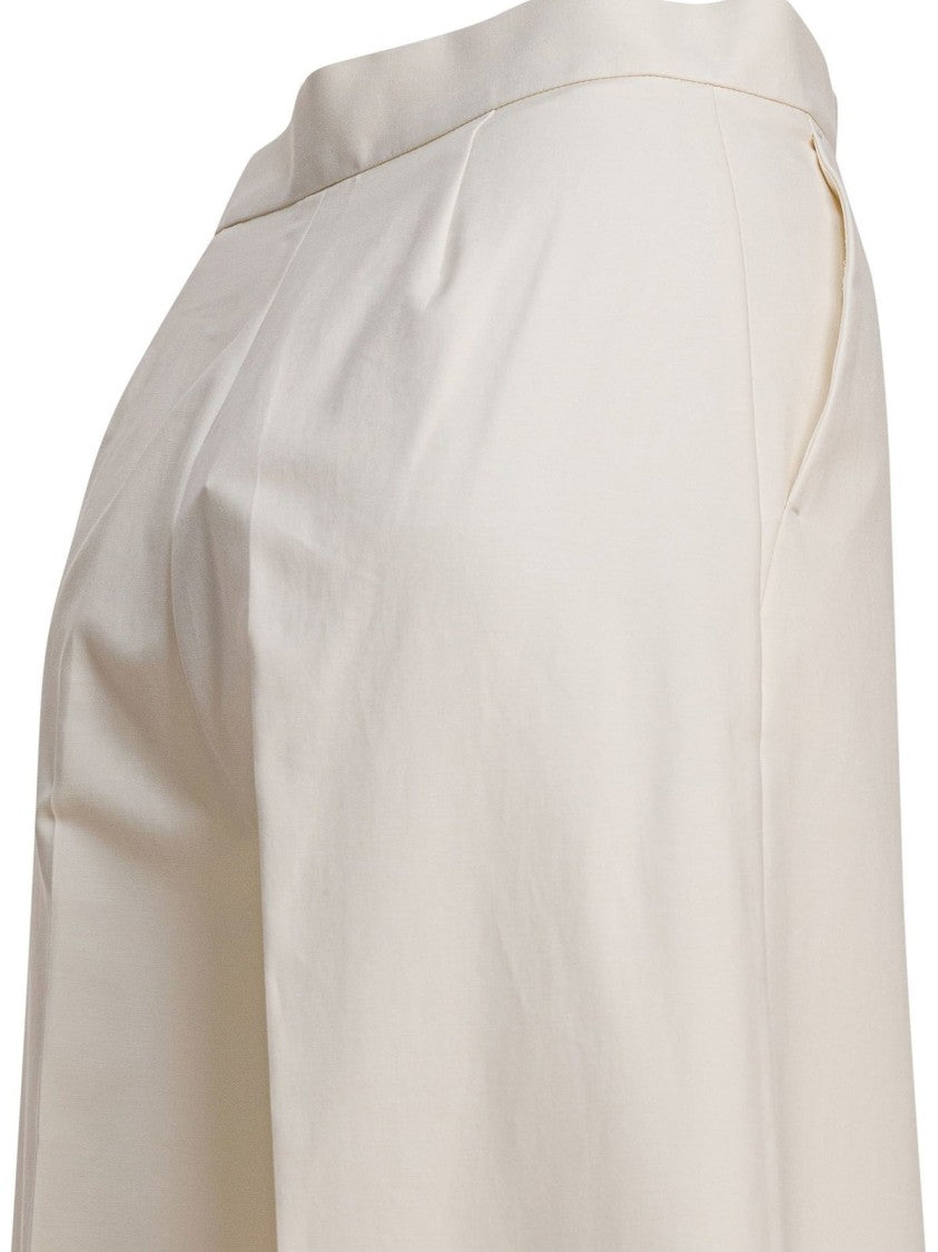 Max Mara Tailored Wide-Leg Trousers With High Waist