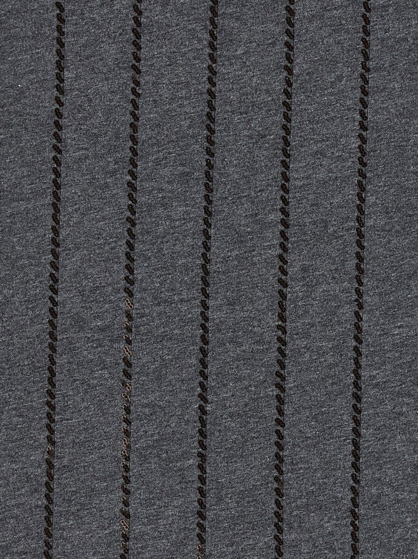 Brunello Cucinelli Micro Sequin Top