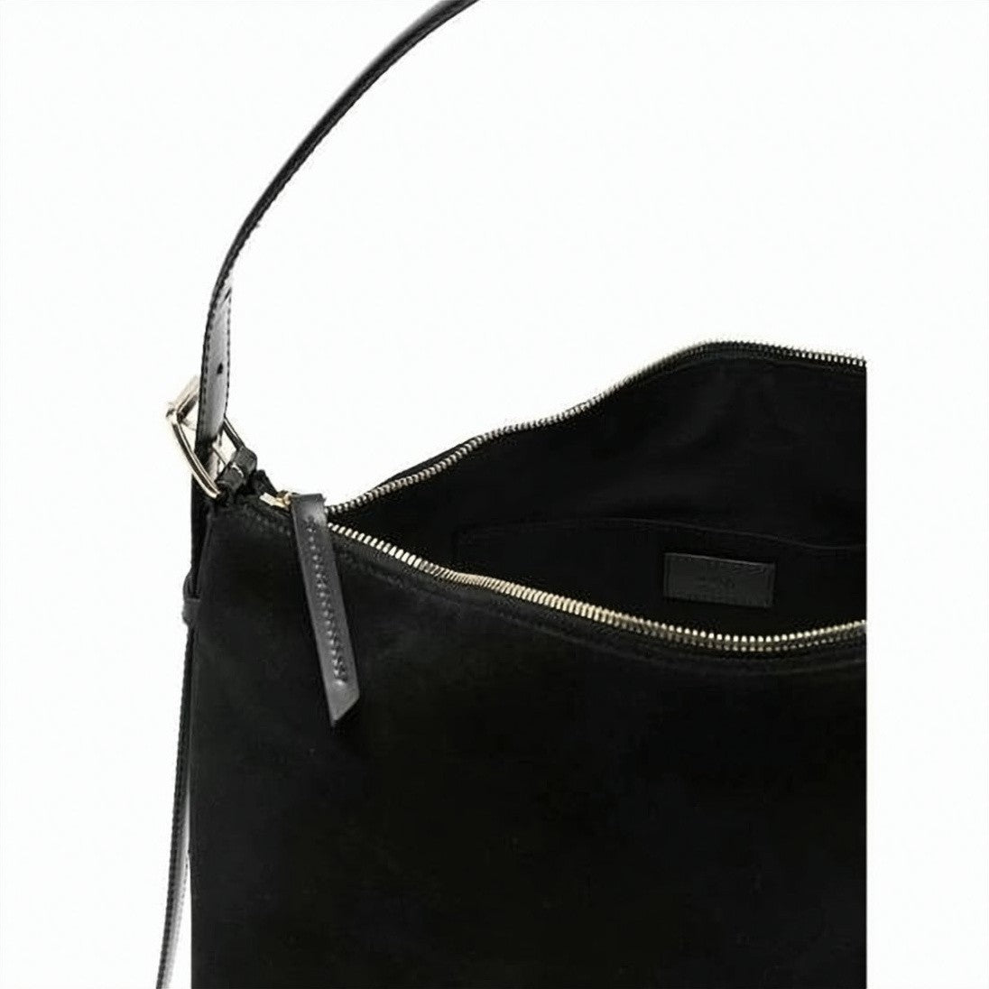 A.P.C. Suede Leather Tote Bag With Minimalist Design And Zip Closure