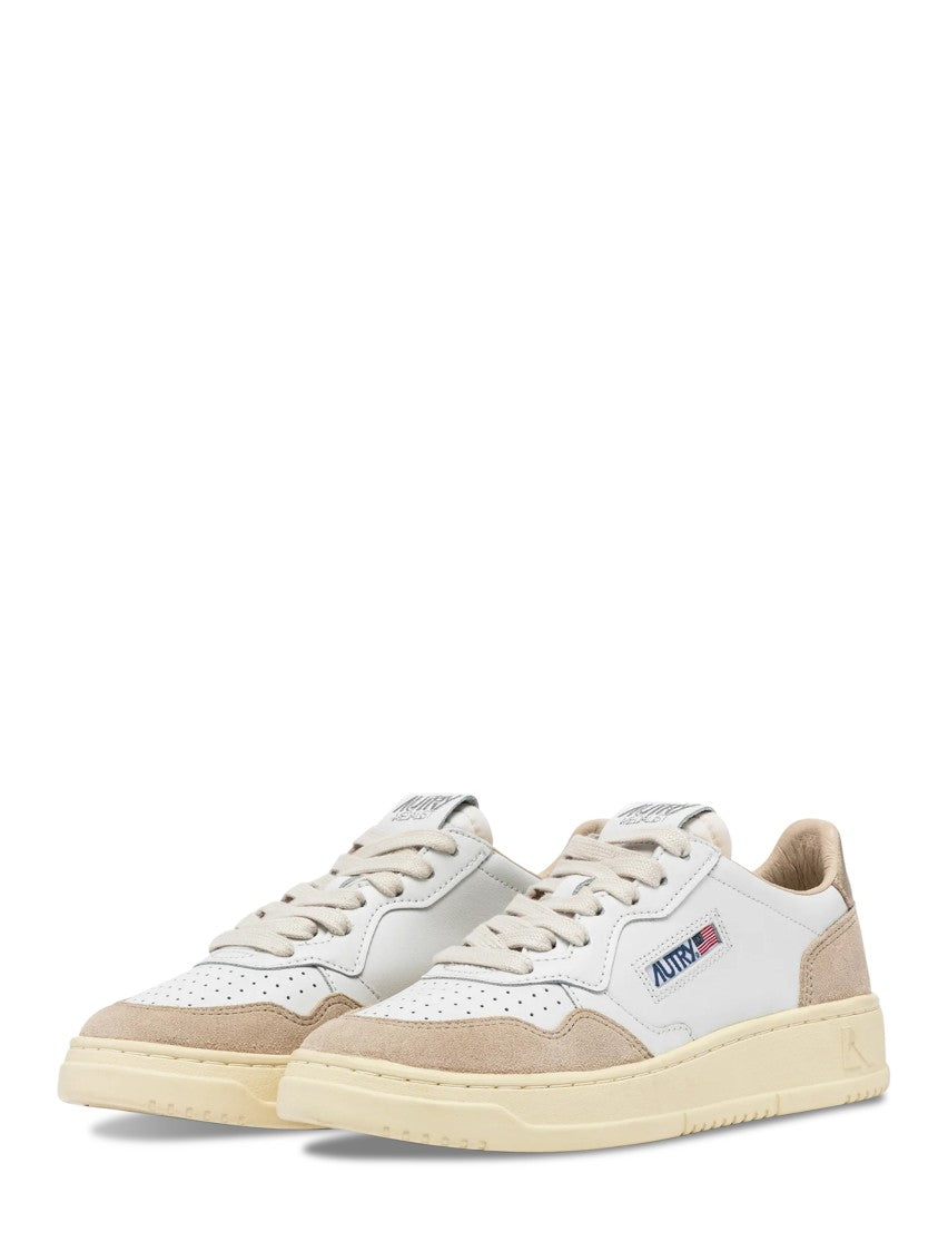 Autry Low-Top Sneakers With Leather And Suede Overlays