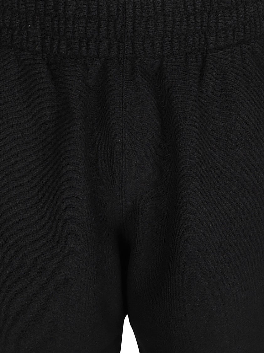 Burberry Relaxed Black Cotton Shorts