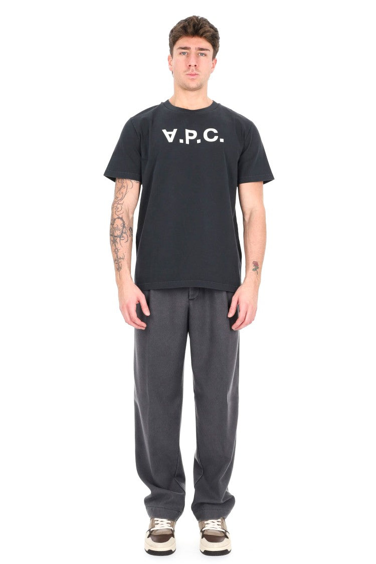 A.P.C. Grey Grand Vpc Organic Cotton T-Shirt