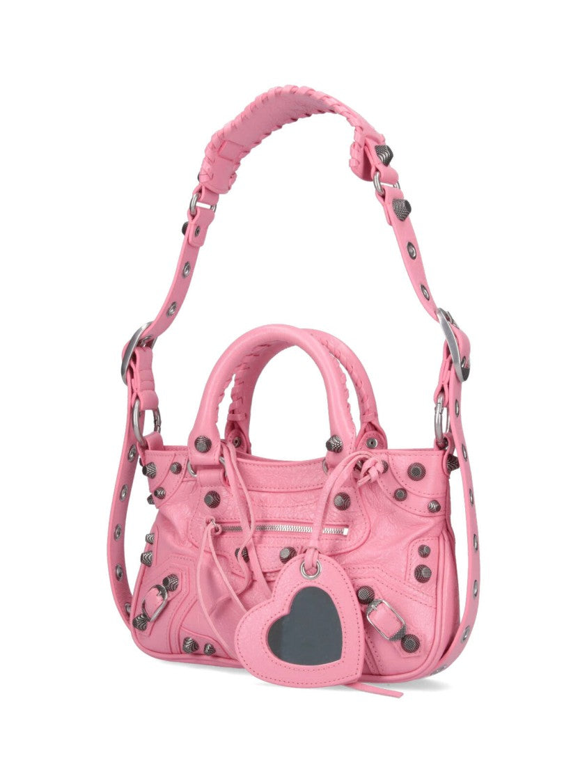Balenciaga Small 'Neo Cagole' Shoulder Bag – Pink