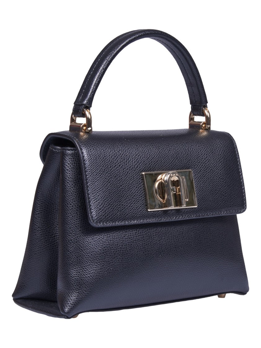 Furla 1927 Black Leather Bag
