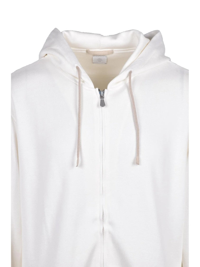 Eleventy Practical Zip Sweatshirt With Minimalist Aesthetic