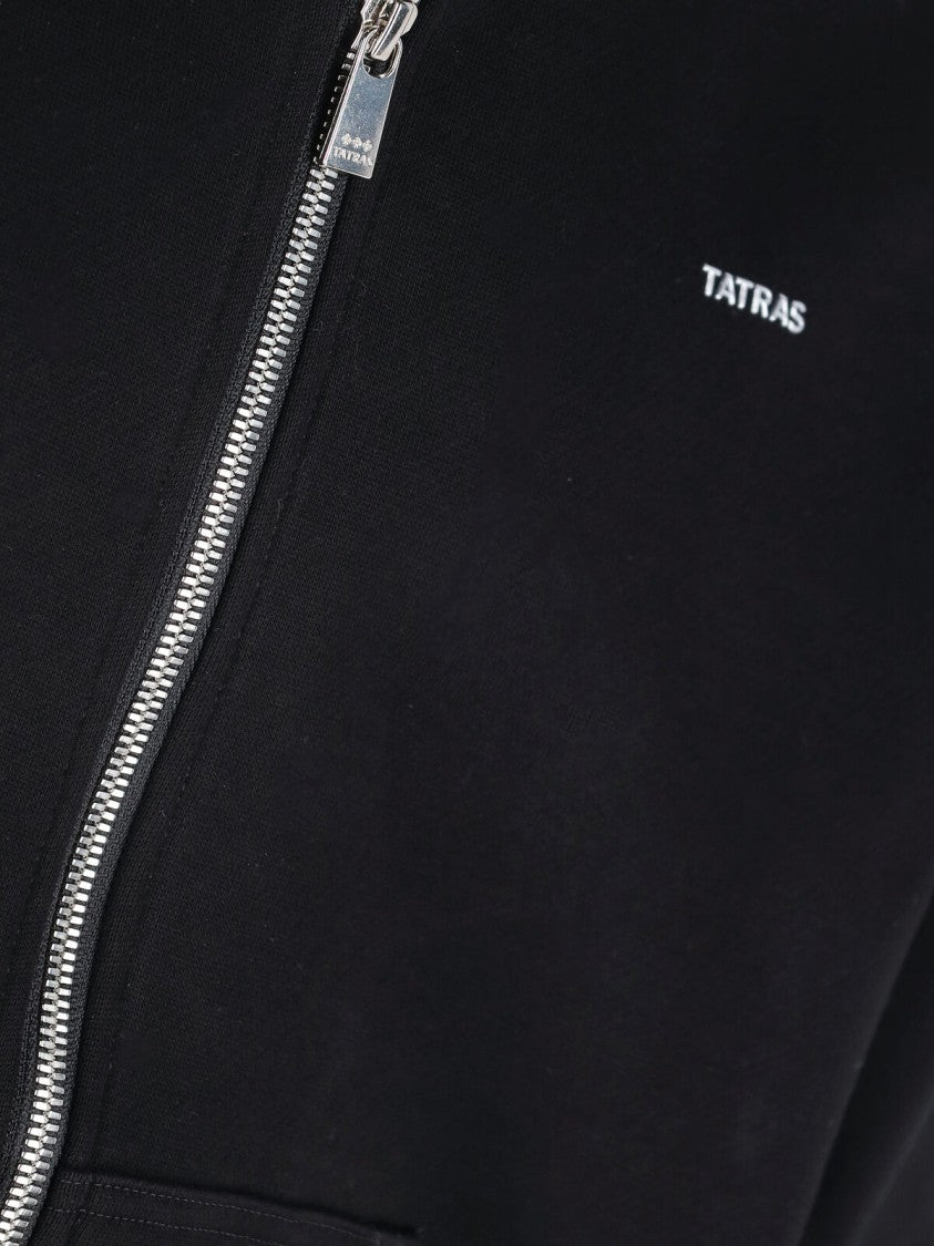 Tatras Logo Zip Sweatshirt – Black