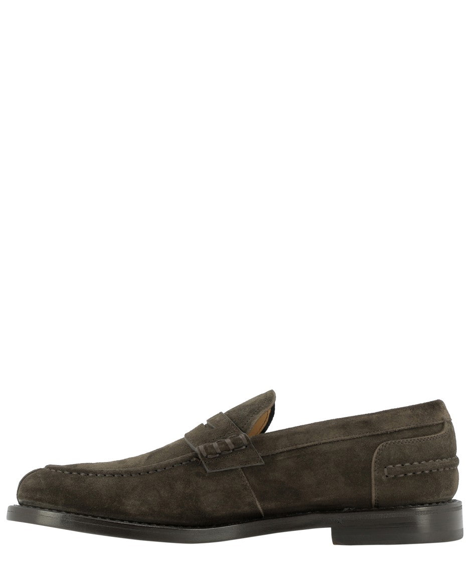Fabi Brown Suede Go-Rain Loafers