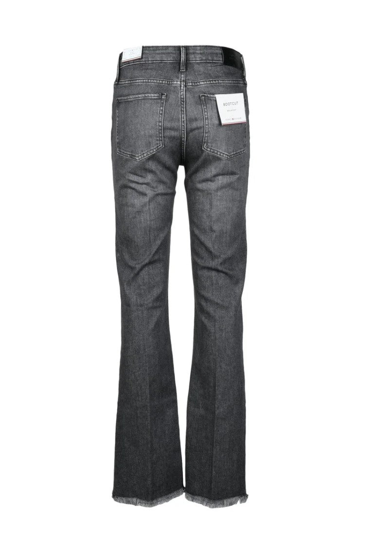 Tommy Hilfiger Grey Mid-Rise Denim Jeans