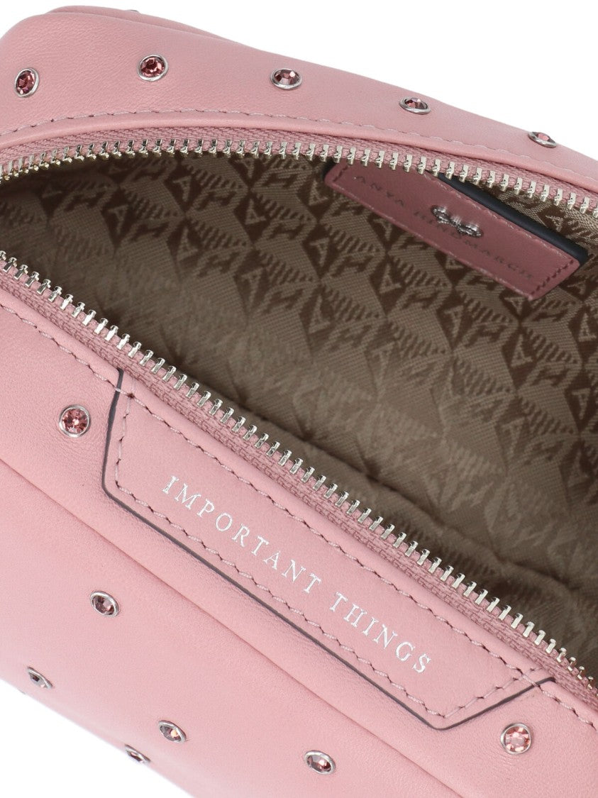 Anya Hindmarch "Important Things" Pouch – Pink