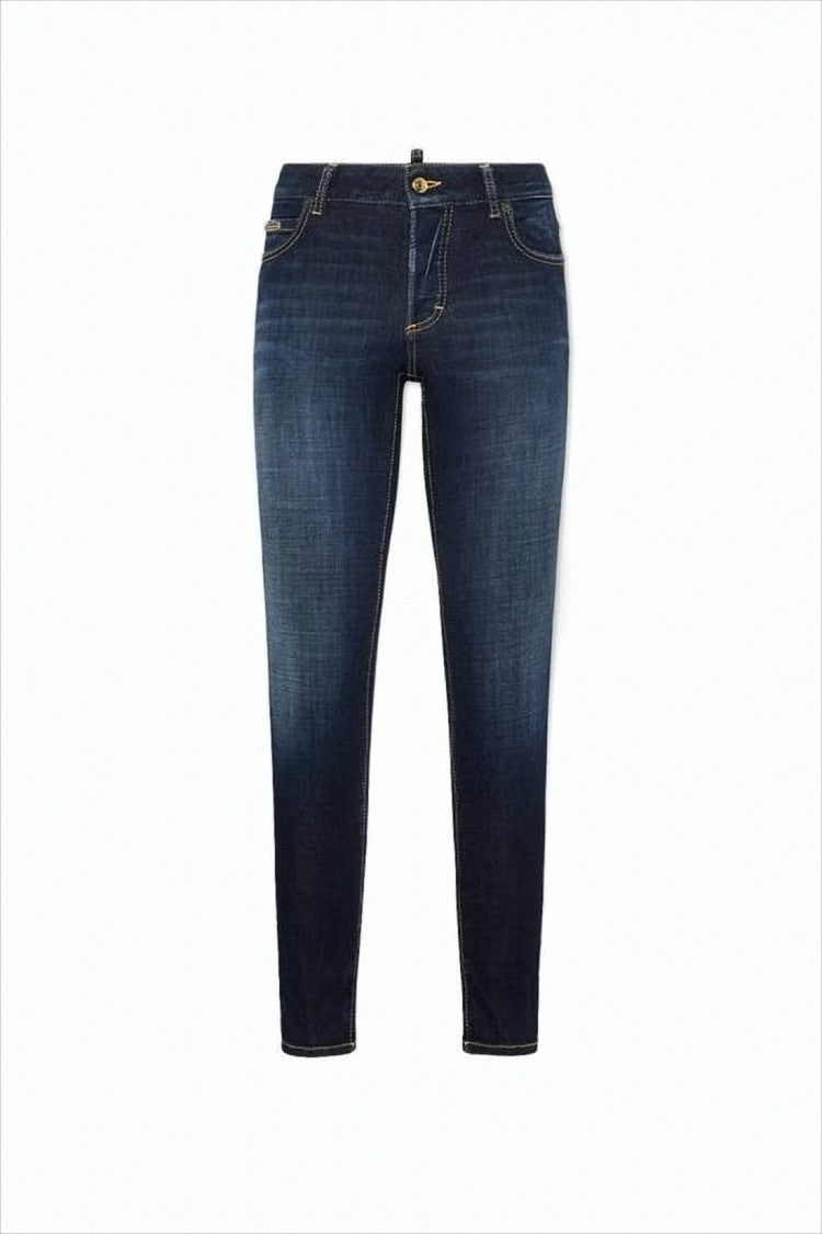 Dsquared2 Ankle-Length Slim Fit Denim Pants