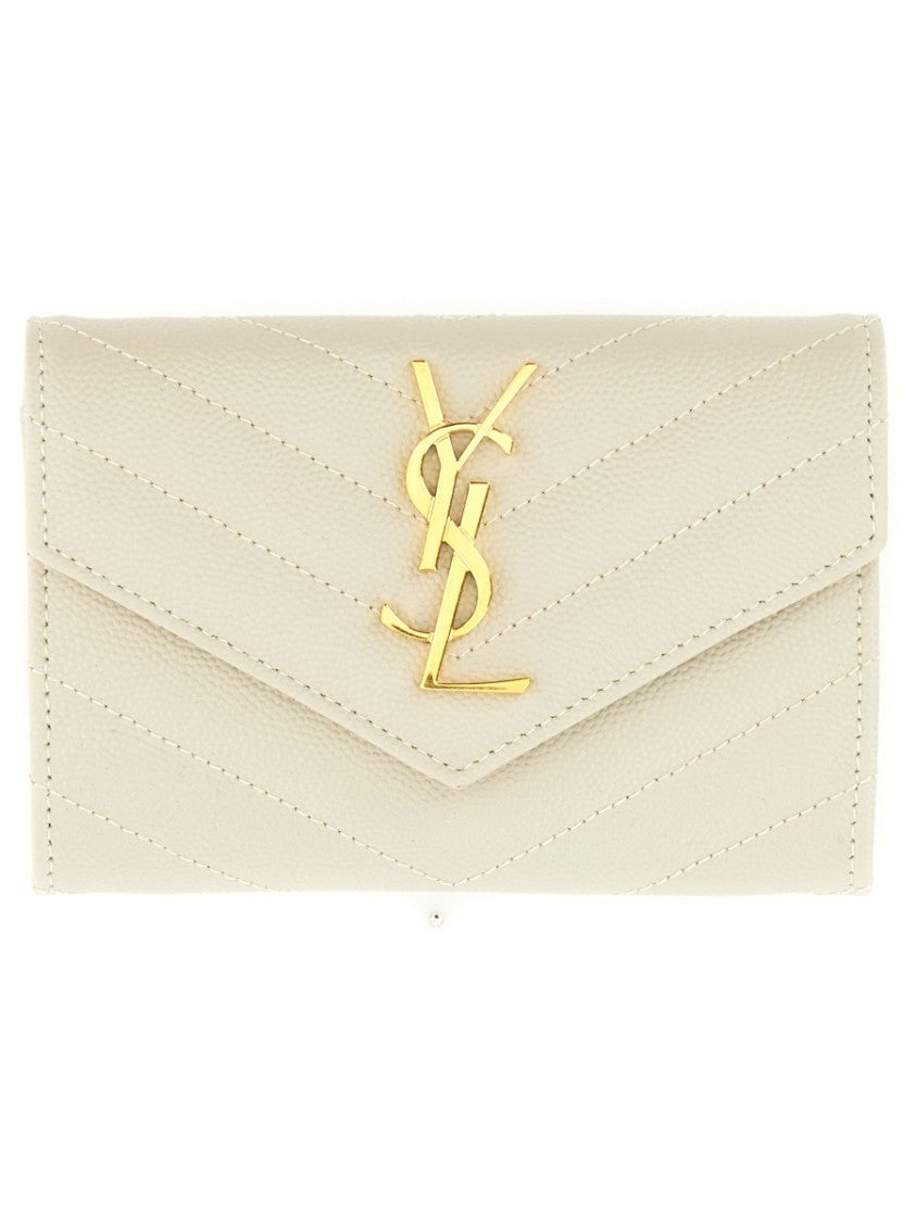 Saint Laurent "Envelope Cassandre" Small Wallet
