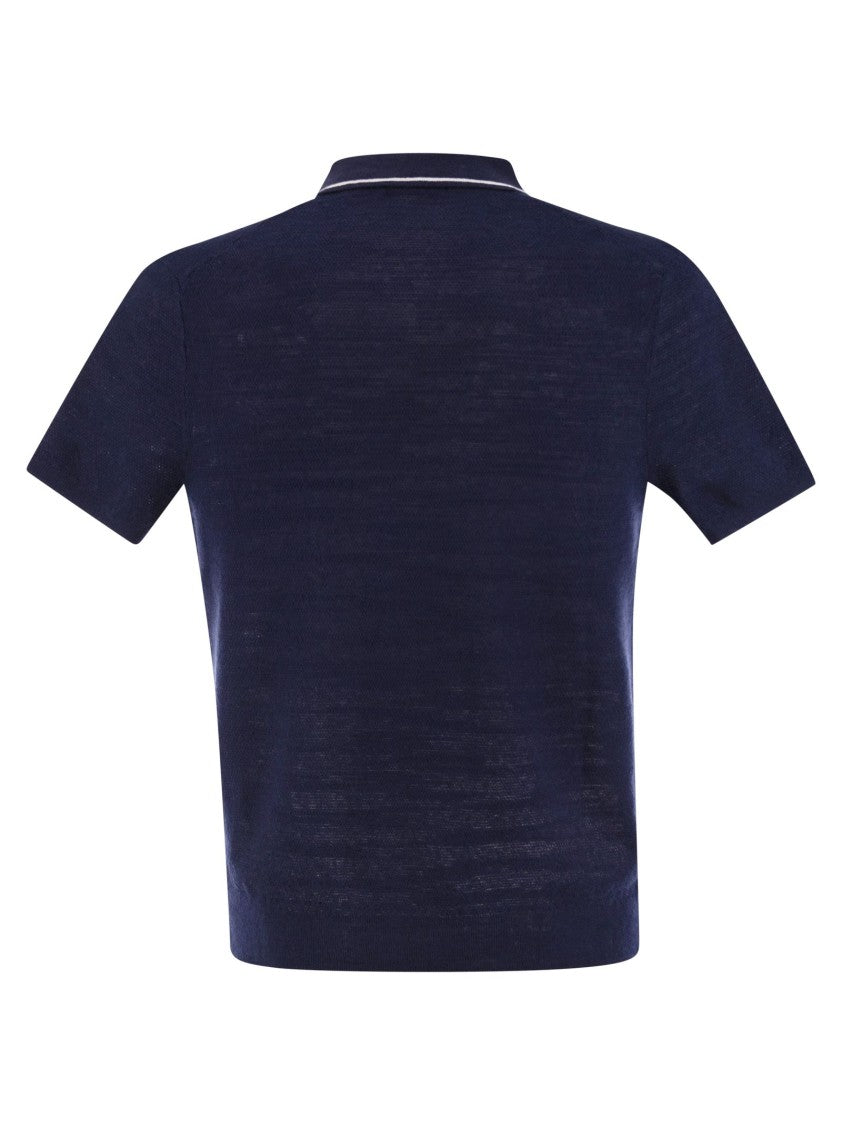 Polo Ralph Lauren Textured Cotton And Linen Jersey