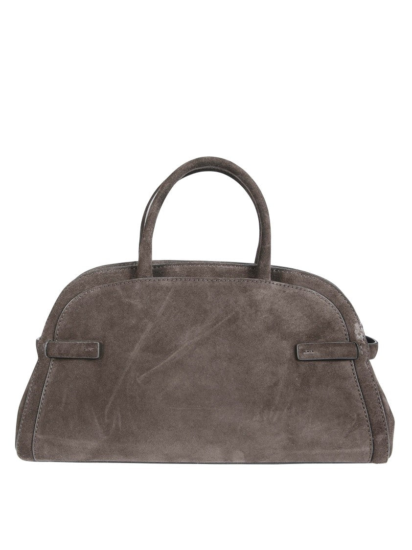 Orciani Elongated Suede Handbag