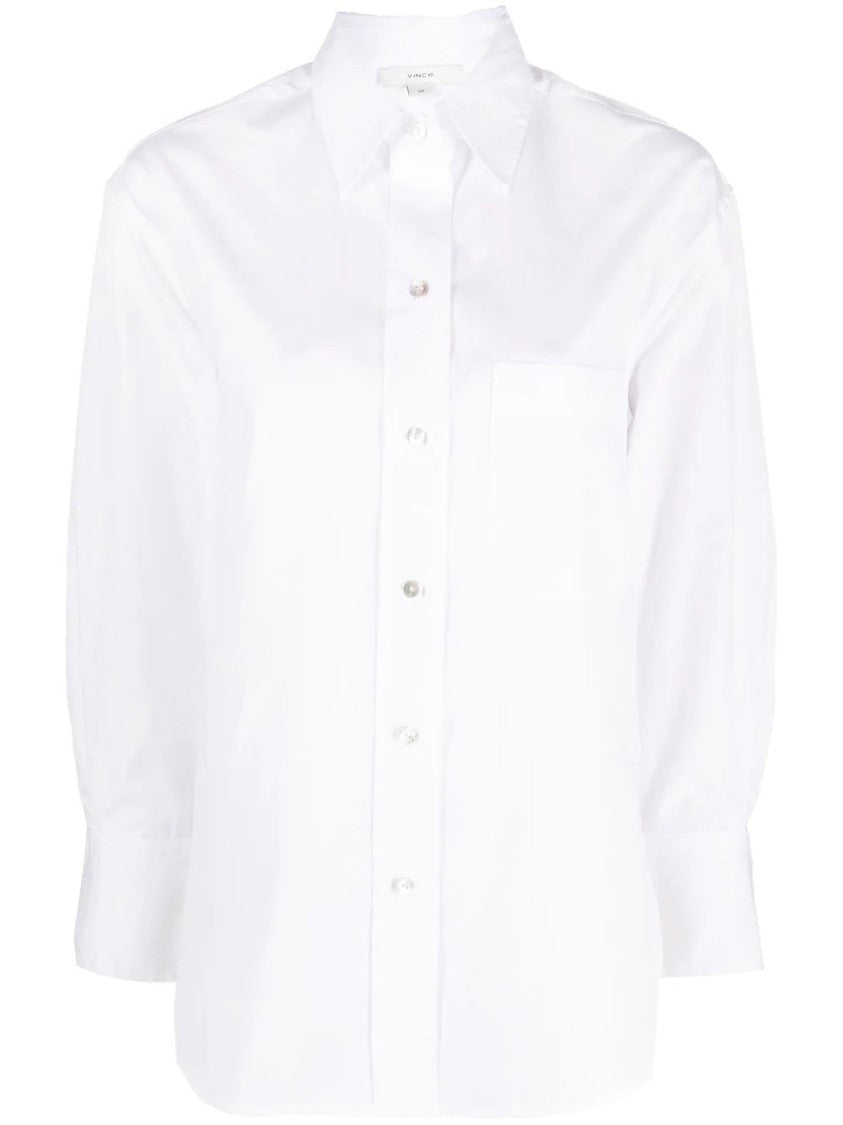 Vince Oversized Long Sleeve Shirt