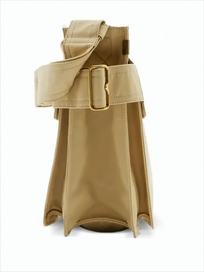 Burberry Structured Crossbody Bag With Adjustable Strap