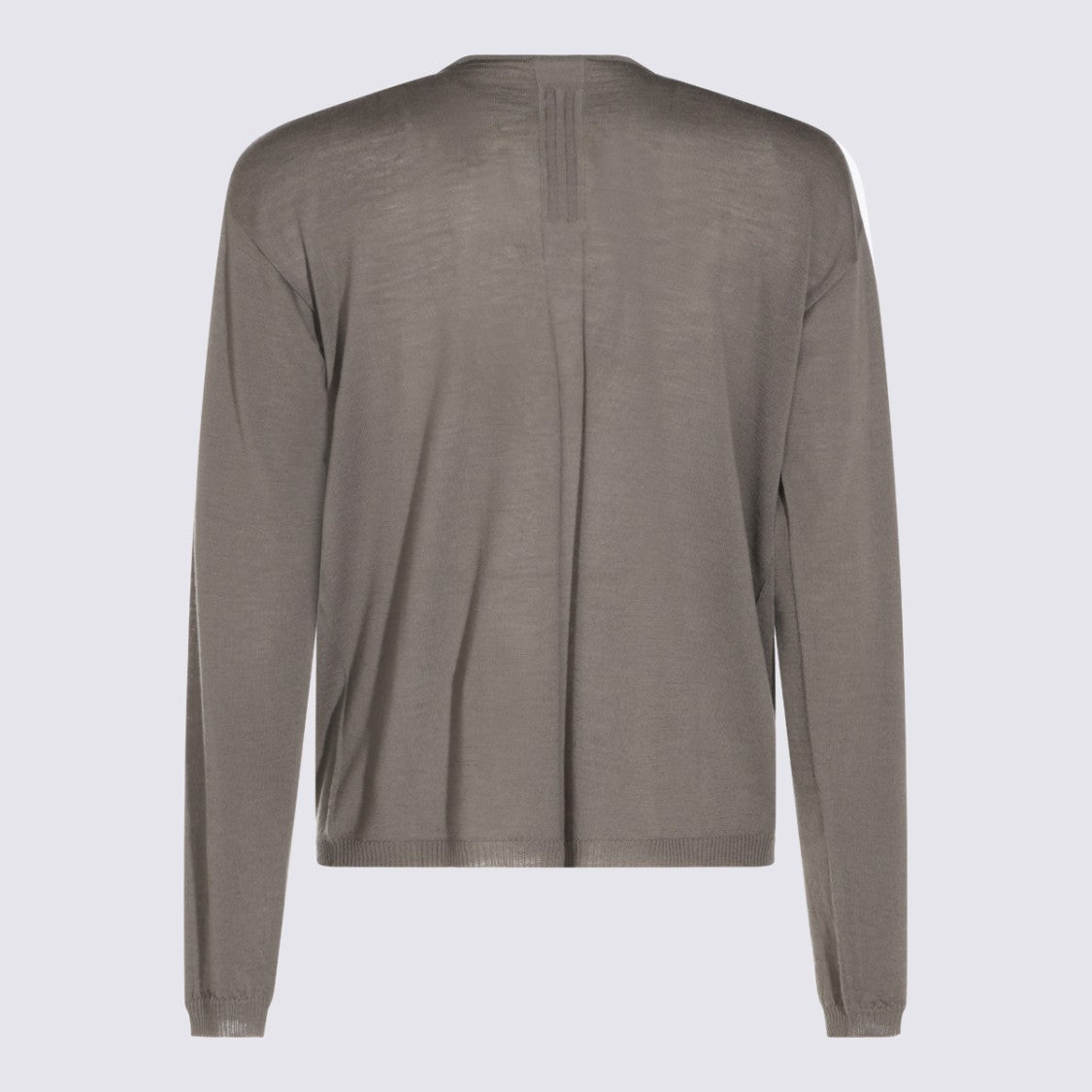 Rick Owens Lightweight Knit Sweater With Oval Cut-Out Detail
