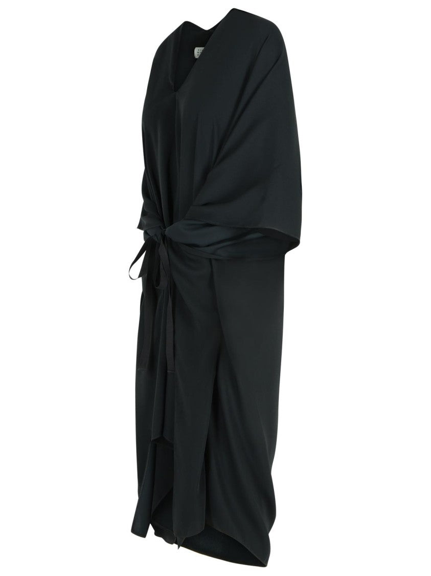 Mm6 By Maison Margiela Black Polyester Dress