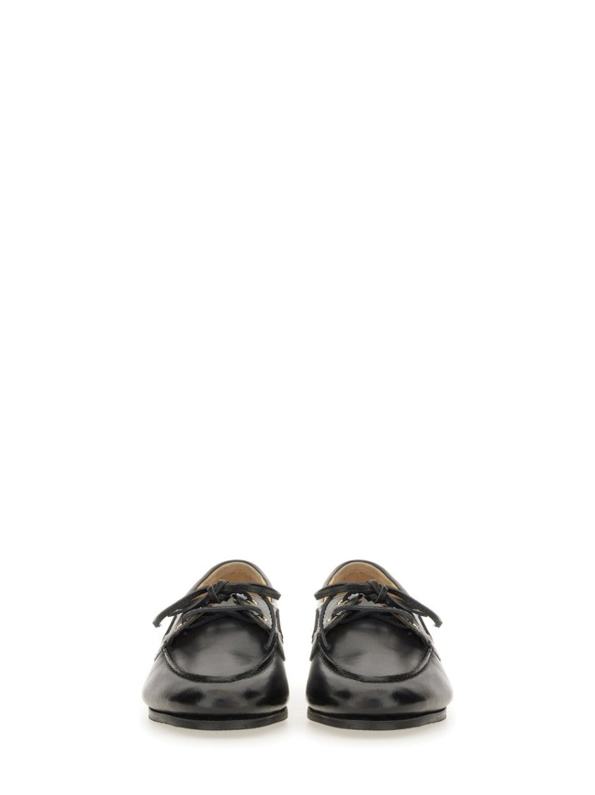 Bally Moccasin Plume With Lace-Up Detail And Durable Sole