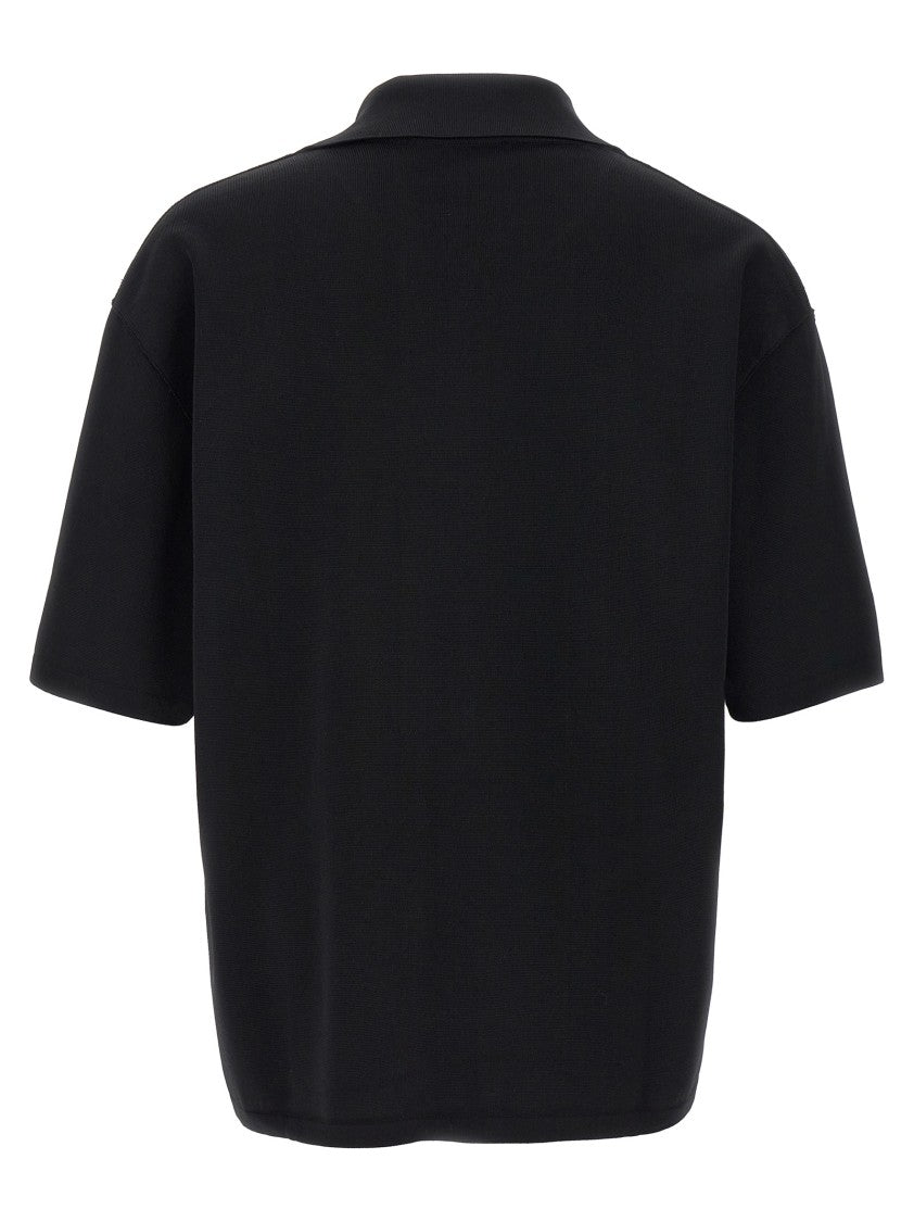 Ami V-Neck Polo Shirt With Oversized Fit