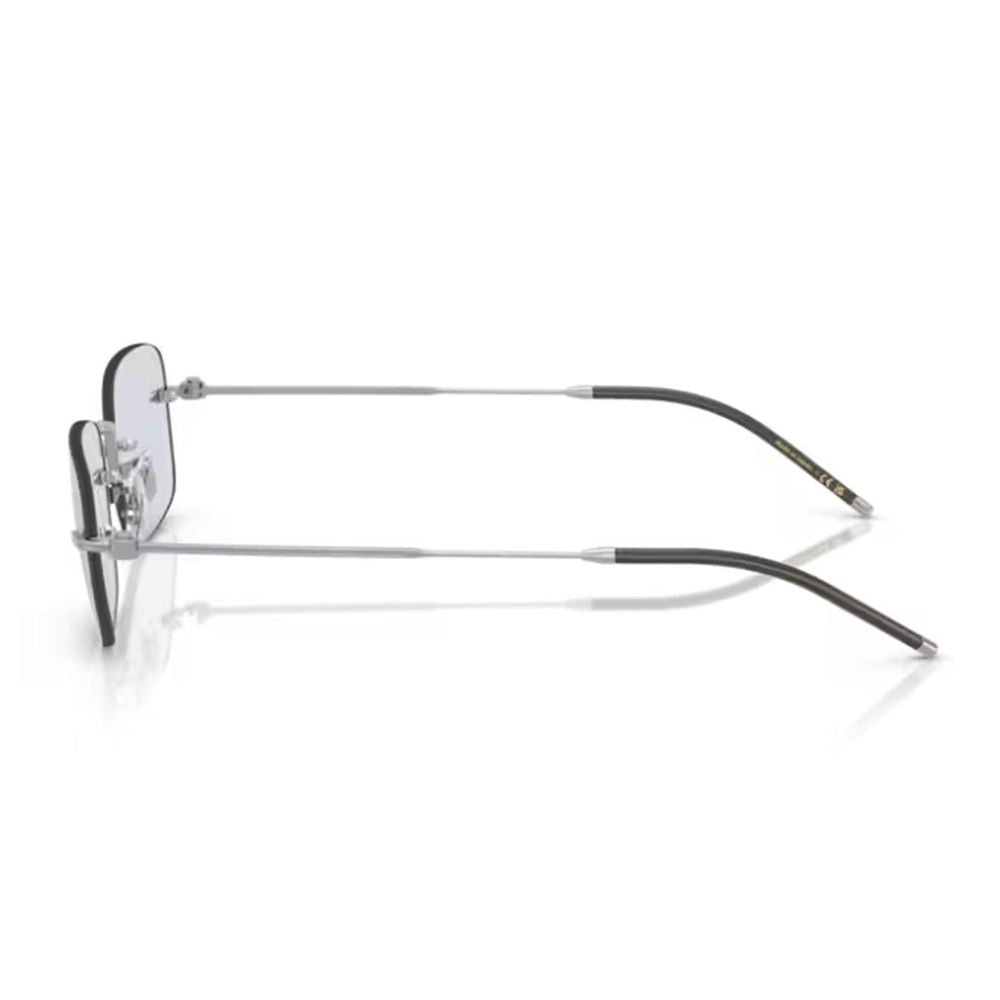 Oliver Peoples Ov1359t Tk-10 Rimless Rectangular Titanium Eyeglasses