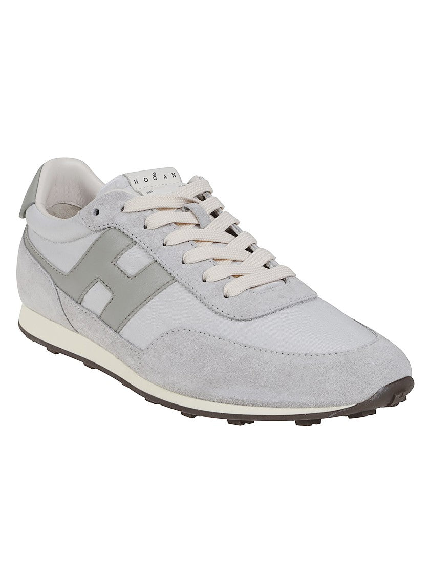 Hogan H699 Polyamide-Blend Suede Sneakers