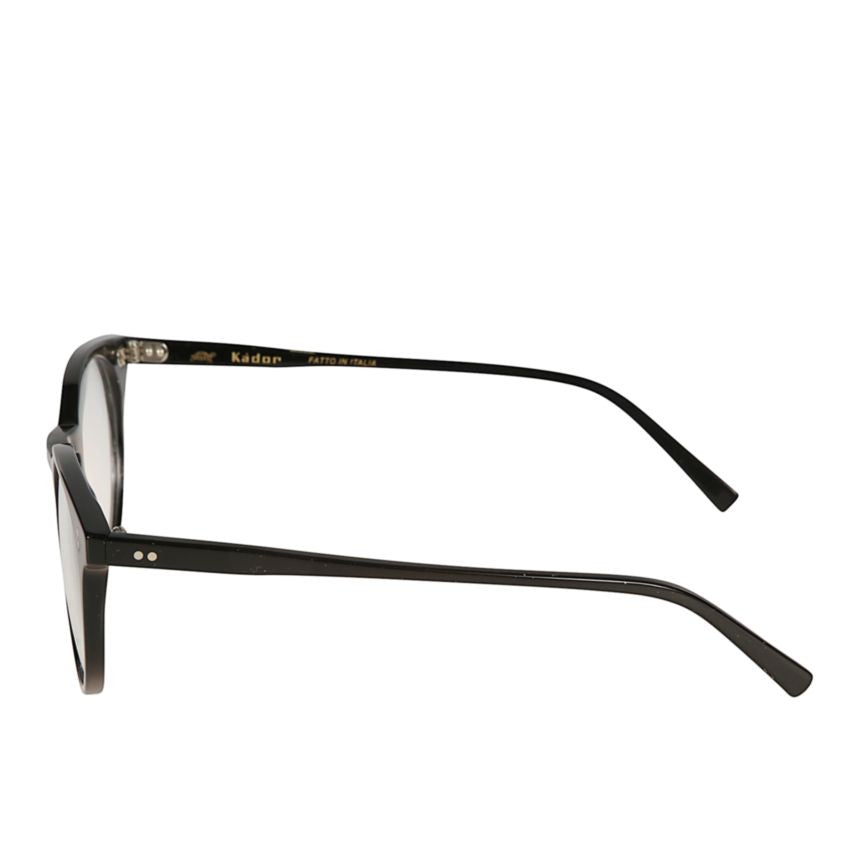 Kador Chyli/N Classic Round Frame Eyeglasses With Sleek Black Finish
