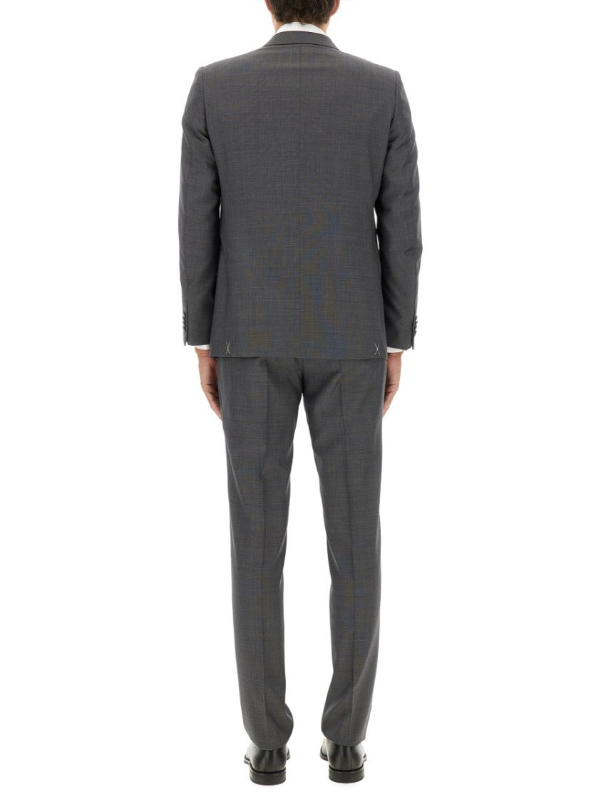 Zegna Tailored Dark Grey Wool Suit