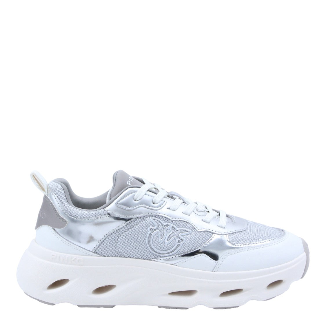 Pinko Chunky Sneakers With Sculpted Sole And Raised Logo