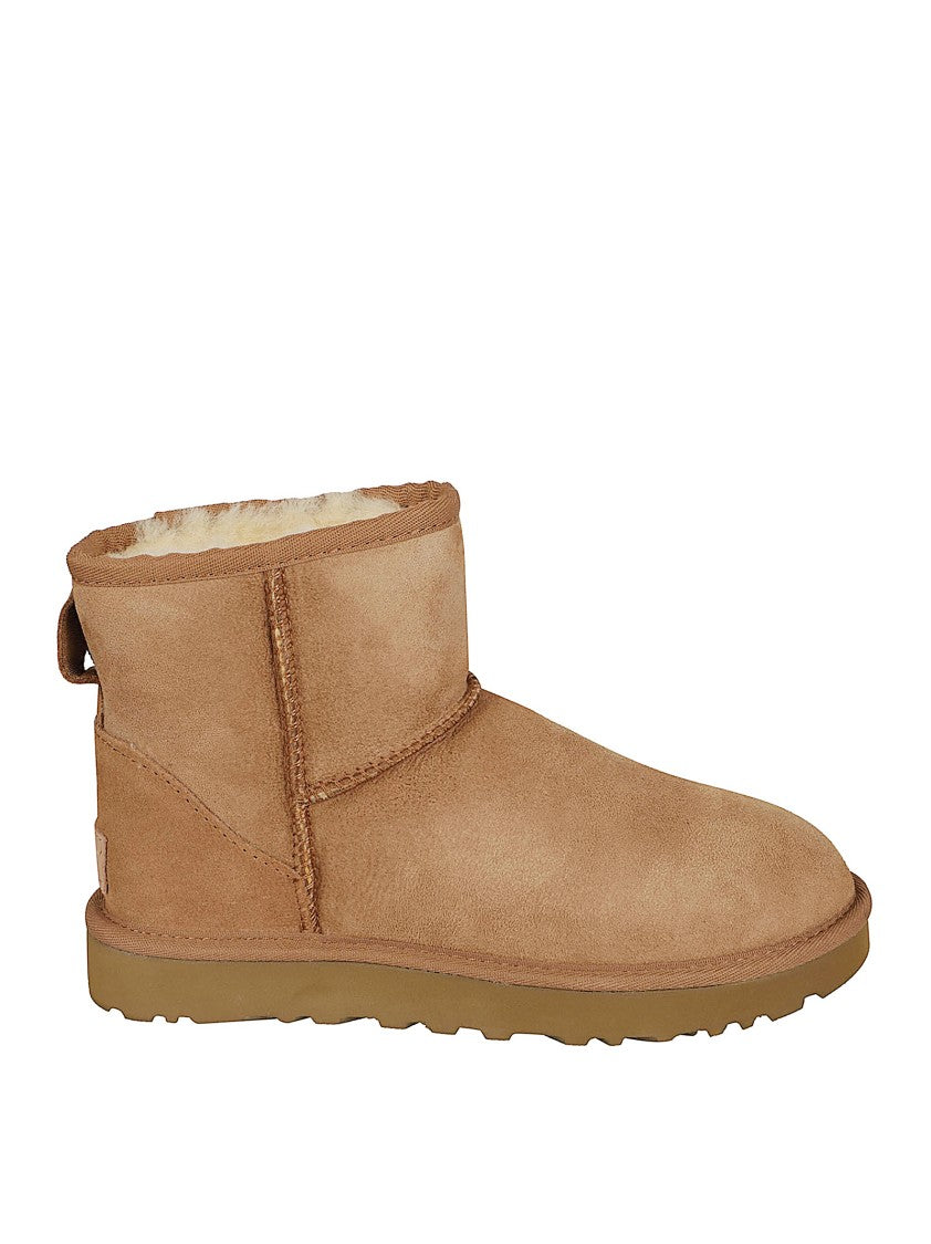 Ugg Classic Sheepskin Ankle Boots With Lightweight Outsole