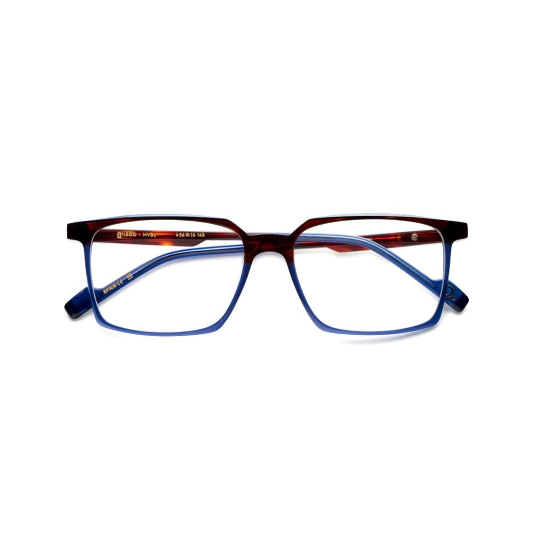 Etnia Barcelona Diego Rectangular Dual-Tone Acetate Eyeglasses With Sleek Bridge