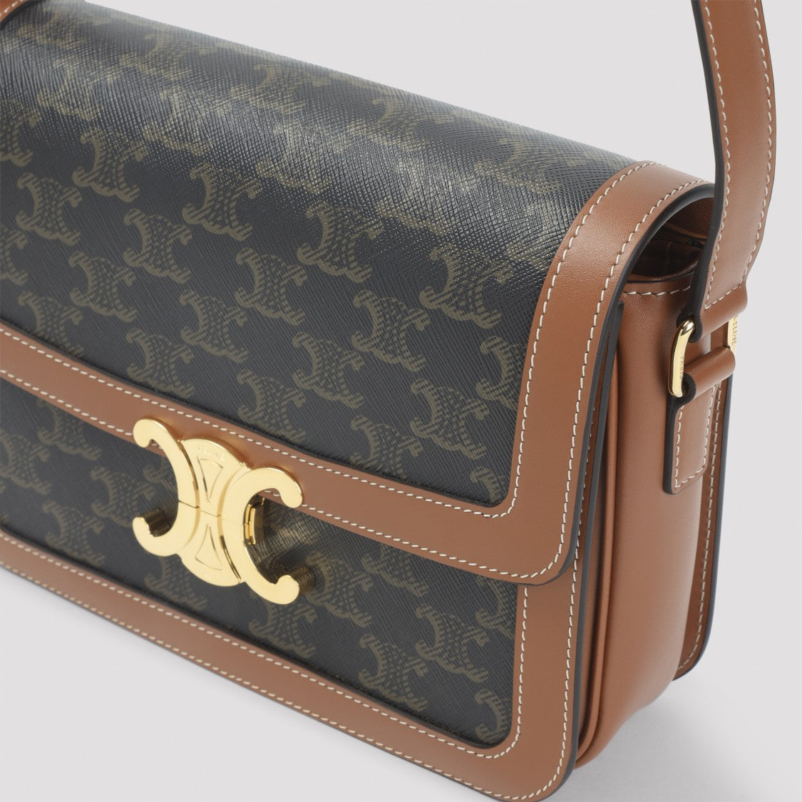 Celine Classique Triomphe Shoulder Bag