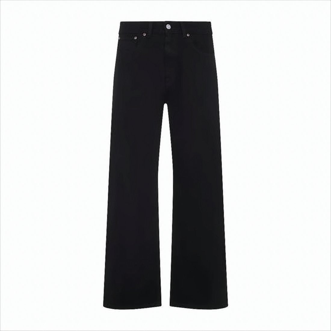 Our Legacy Straight-Leg Black Denim Pants
