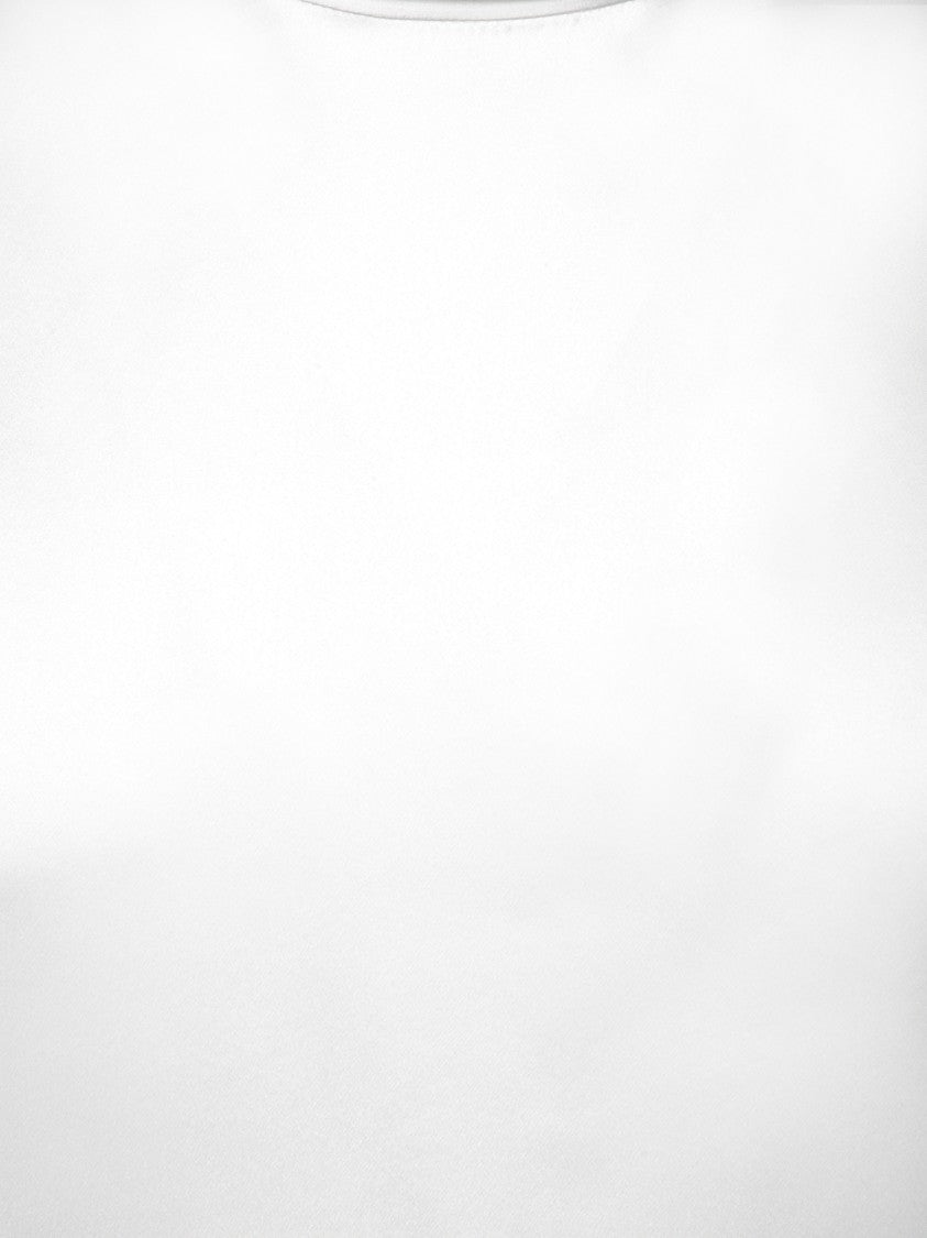 Dolce & Gabbana High Collar White T-Shirt