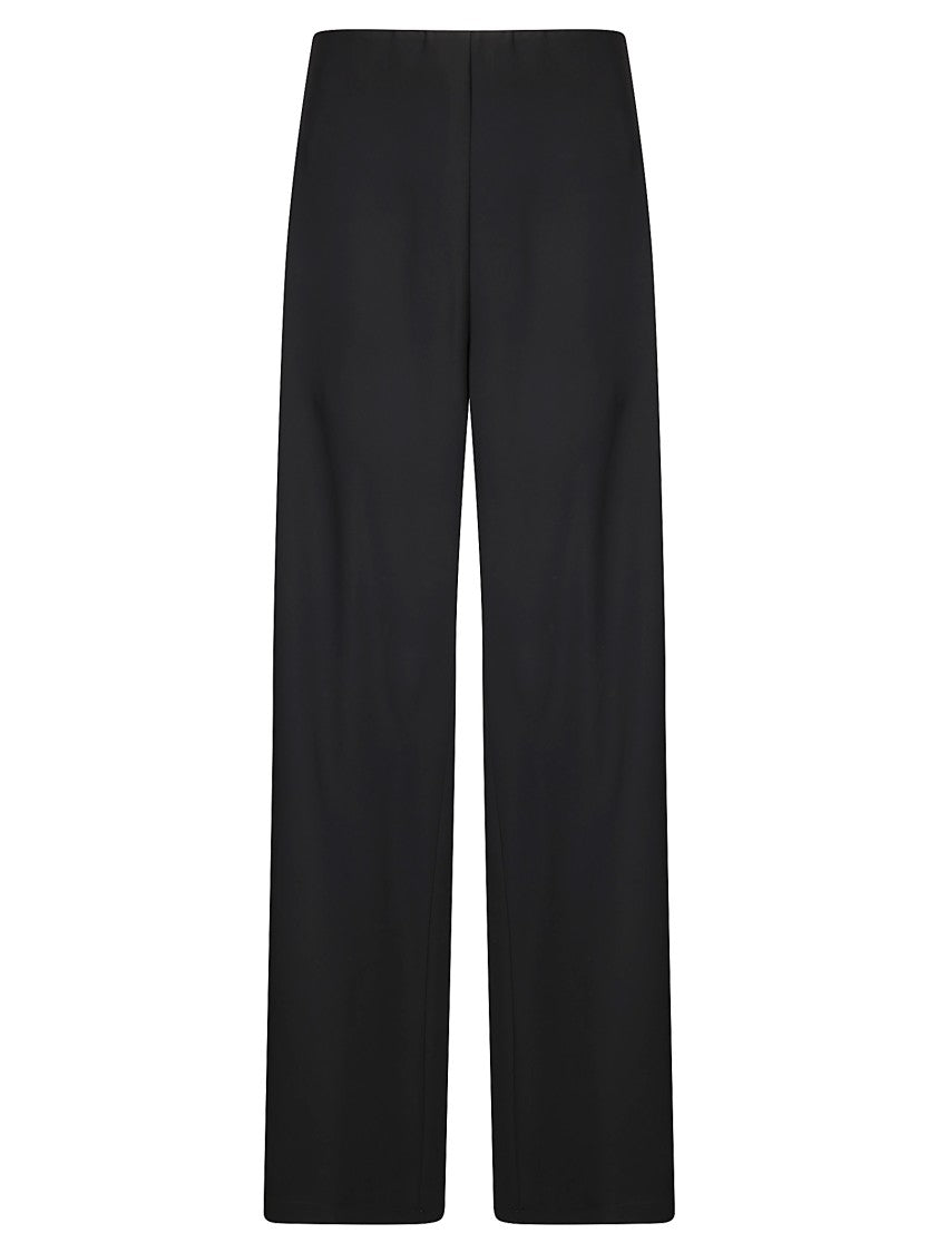 Stefano Mortari Wide-Leg Trousers With High Elastic Waistband