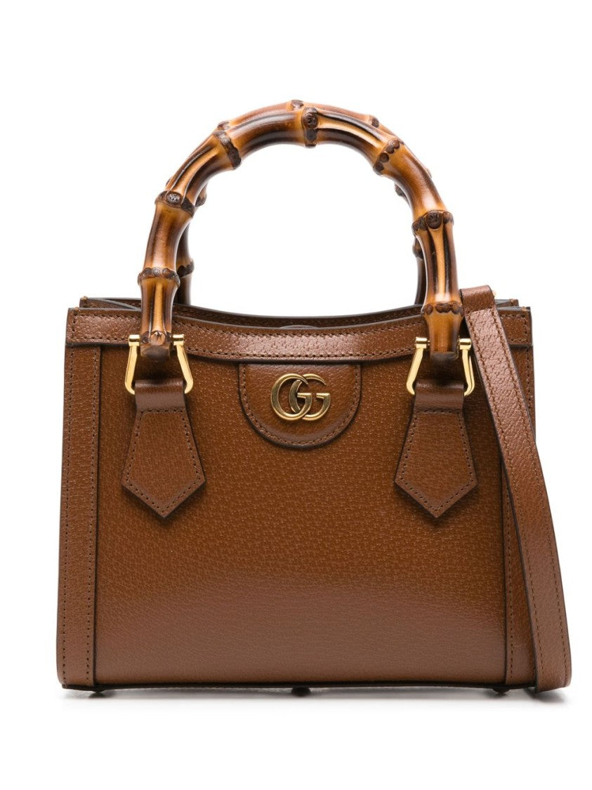 Gucci Structured Handbag With Bamboo Handles