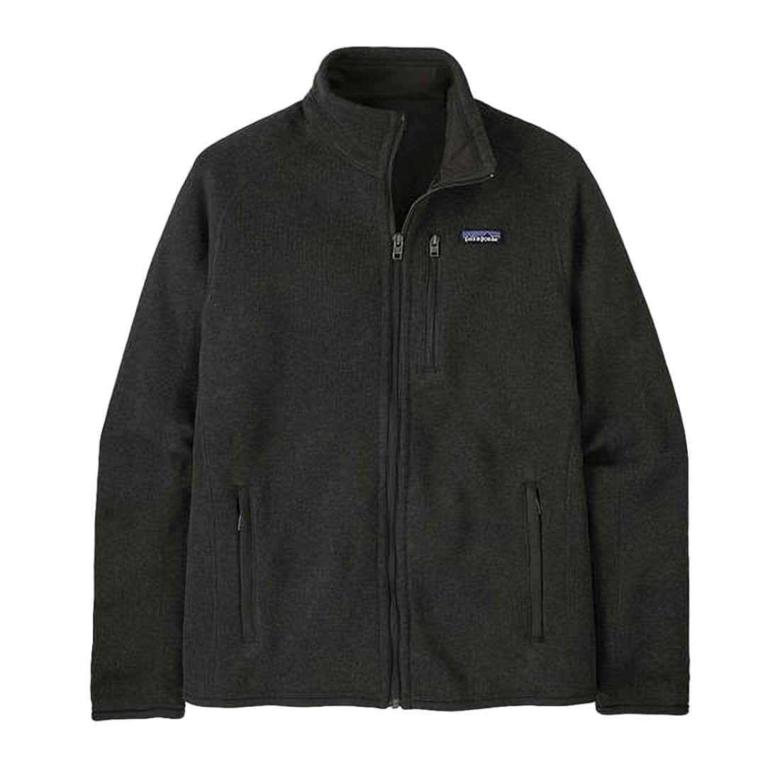 Patagonia Minimalist Black Jacket With Zippered Pockets