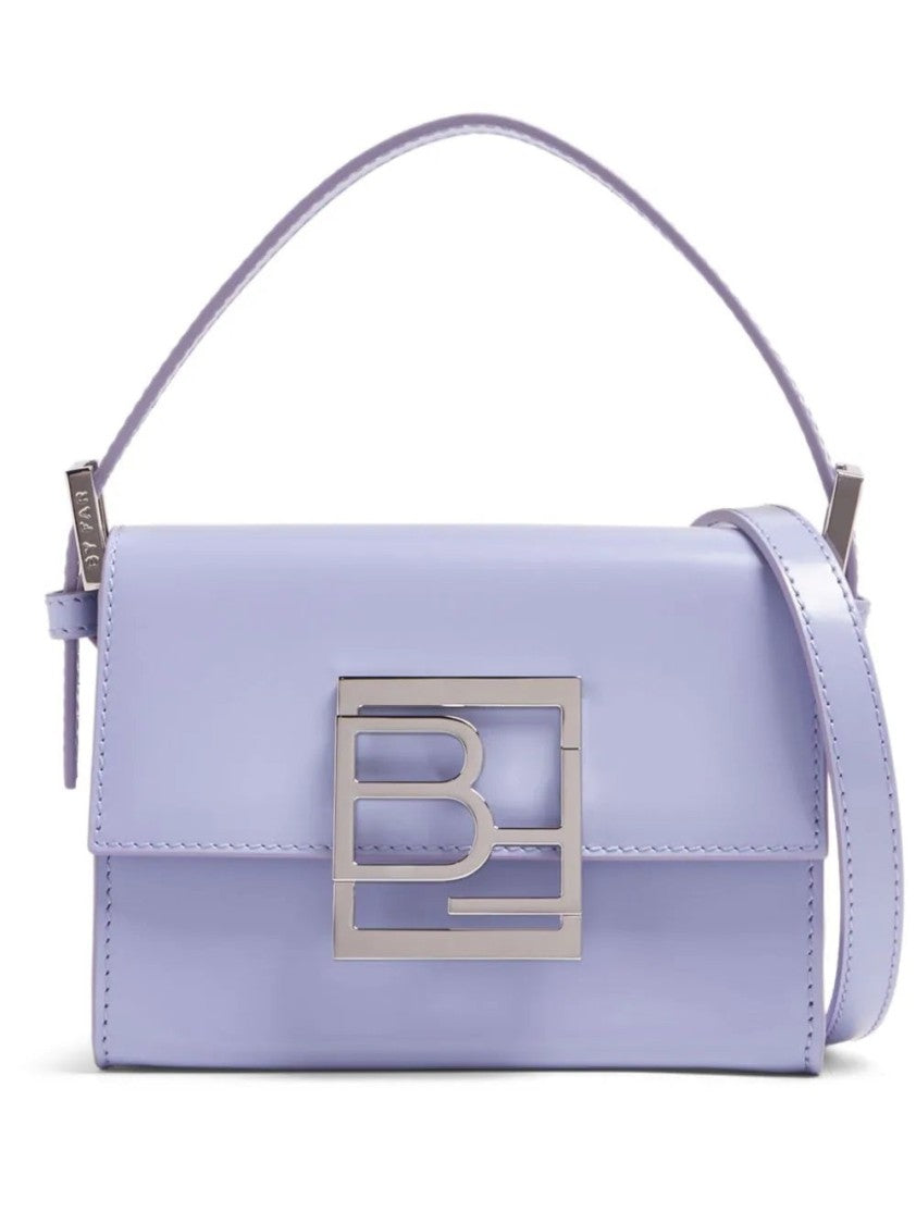 By Far Fran Bluebell Leather Handbag