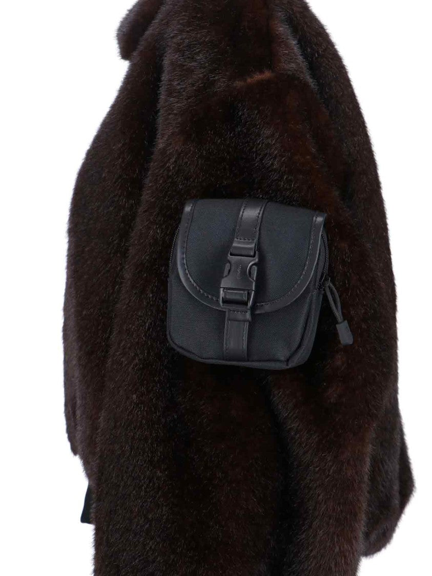Coperni Eco-Fur Bomber Jacket With Classic Collar