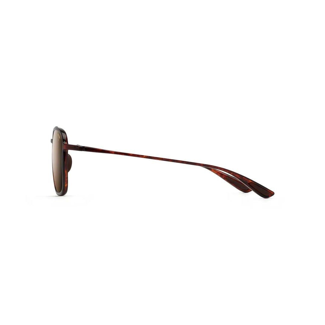 Maui Jim Keokea Rectangular Tortoiseshell Sunglasses With Brown-Tinted Lenses